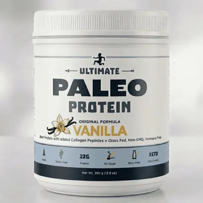 Ultimate Paleo Protein, Vanilla - 15 Servings