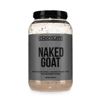 Chocolate Goat Whey Protein Powder | Naked Goat - 2lb