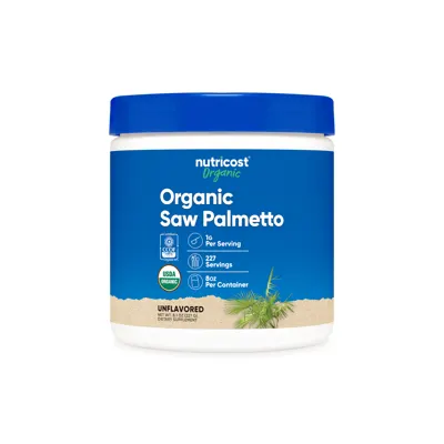 Nutricost Organic Saw Palmetto Powder (8 OZ)