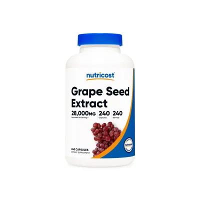 Nutricost Grape Seed Extract (400 MG) (240 Cap)