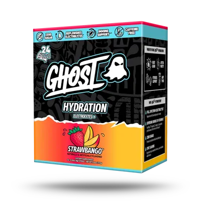 Ghost® Hydration Sticks 24-Pack | Strawbango™ - 24 Sticks