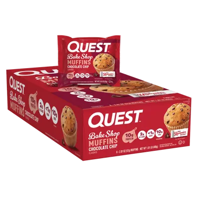 Bake Shop Chocolate Chip Muffins - 4 Count Box