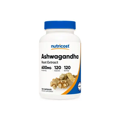 Nutricost Ashwagandha Root Extract Capsules - 120 caps