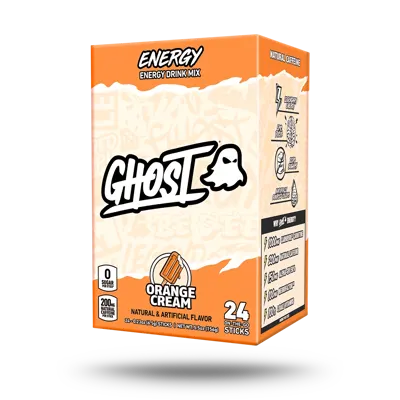 Ghost® Energy Sticks 24-Pack | Orange Cream - 24 Sticks