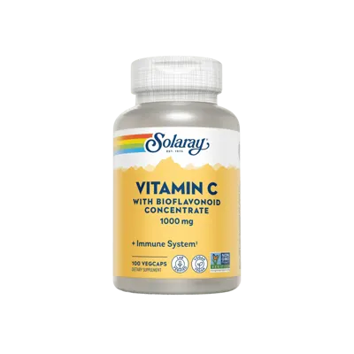 Solaray Vitamin C With Bioflavonoid Concentrate - 100