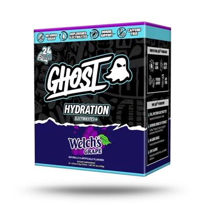Ghost® Hydration Sticks 24-Pack x Welch'S® | Grape - 24 Sticks