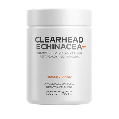 Codeage Clearhead Echinacea Immune Support - 90 Capsules / Unflavored