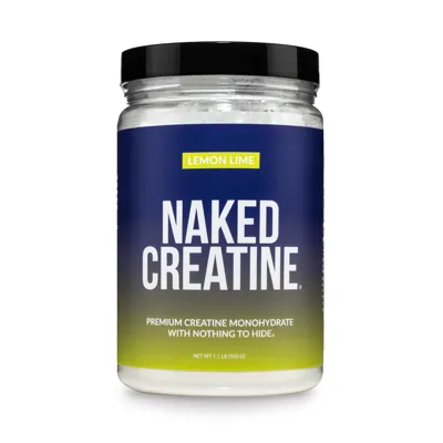 Lemon Lime Creatine Monohydrate Powder | Naked Creatine - 1.1LB