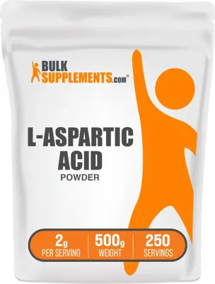 L-Aspartic Acid Powder - Powder / 250 Grams (8.8 oz)
