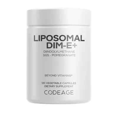 Codeage Liposomal Dim-E+ Dietary Supplement - 120 Capsules / Unflavored