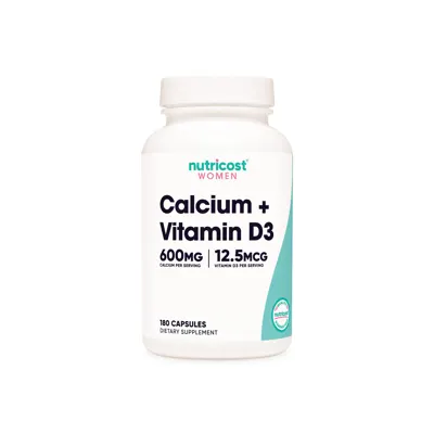 Nutricost Women Calcium + Vitamin D3