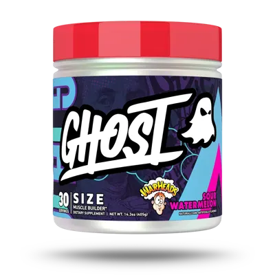 Ghost® Size x Warheads® | Sour Watermelon - 30 Servings
