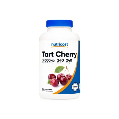 Nutricost Tart Cherry Extract Capsules - 12000mg