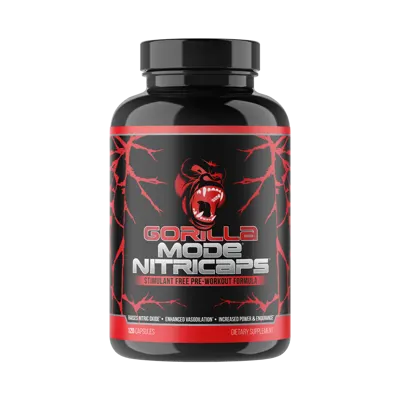 Gorilla Mode Nitricaps - 120 Capsules