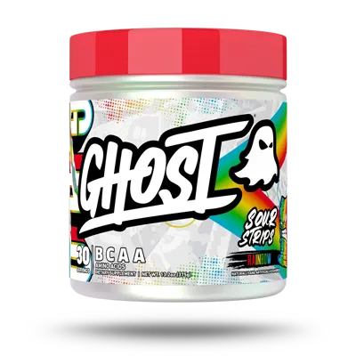 Ghost® BCAA x Sour Strips® | Rainbow - 30 Servings