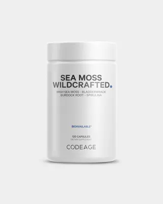 Codeage Wildcrafted Sea Moss Supplement - Codeage Wildcrafted Sea Moss 120 ct