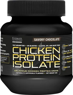 Chicken Protein Isolate Sample Bottle