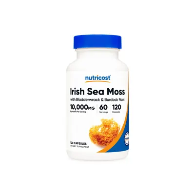 Nutricost Irish Sea Moss Capsules - 120 Capsules