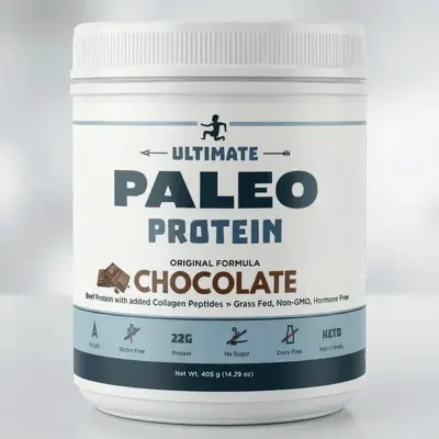 Ultimate Paleo Protein, Chocolate - 15 Servings