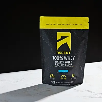Unflavored Protein Powder - 2lb Bag - 30 Servings / EA