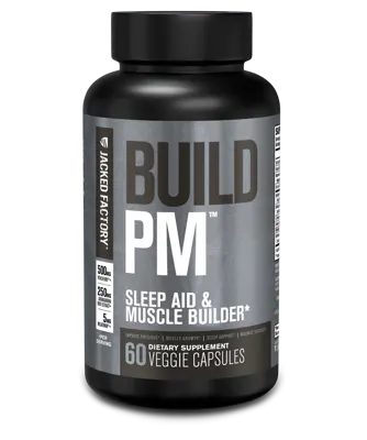 Build PM Night Time Muscle Builder & Sleep Aid - 60ct