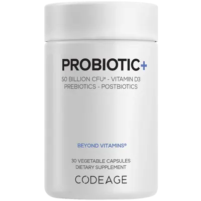 Codeage Probiotic+ 50 Billion CFUs - 60