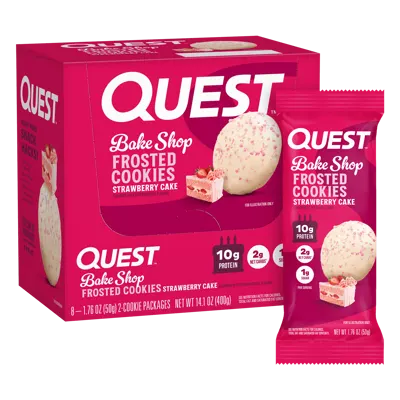 Strawberry Cake Frosted Cookies Twin Pack - 3 x 8ct. Box