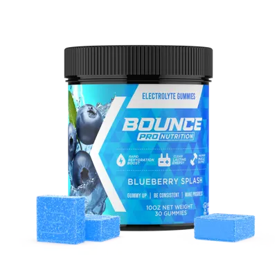 Electrolyte Gummies - Hydration Formula - Blueberry Splash - 30 count
