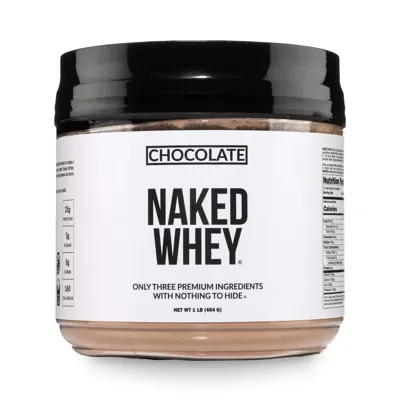 Chocolate Whey Protein Powder 1lb | Naked Chocolate Whey - 1LB