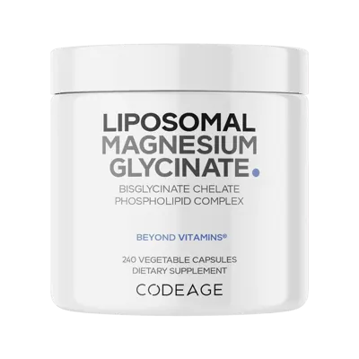 Codeage Liposomal Magnesium Glycinate Supplement - 120 Capsules / Unflavored