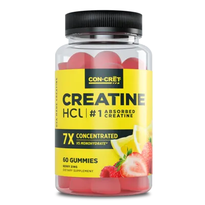 Con-Crēt® Creatine HCl Gummies, Sour Berry Zing Flavor