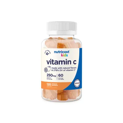 Nutricost Kids Vitamin C Gummies - 120 Gum
