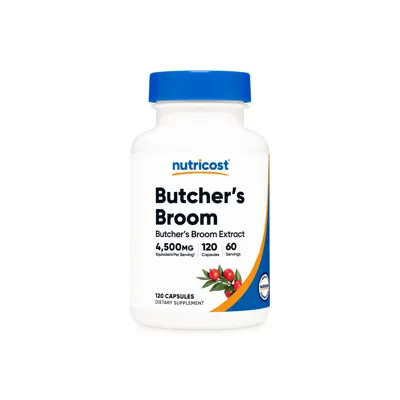 Nutricost Butcher's Broom Extract Capsules