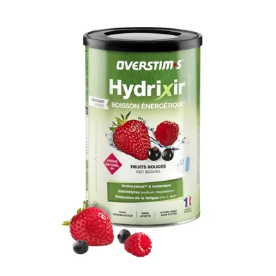 Overstims Hydrixir Antioxidant Energy Drink 600 g Red Berries