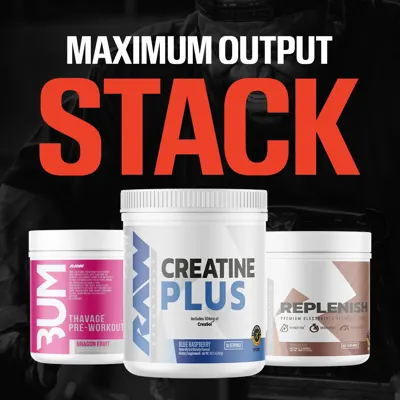 Maximum Output Stack - Lemon Lime / Blue Raspberry / Lemon Lime
