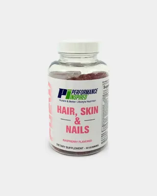 Performance Inspired Nutrition Hair, Skin & Nails Multivitamin Formula Gummy - 30