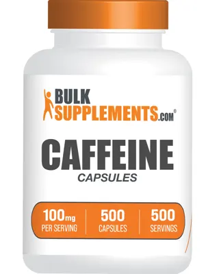 Caffeine Capsules - Capsule / 500 Gelatin Capsules - 200mg Serving