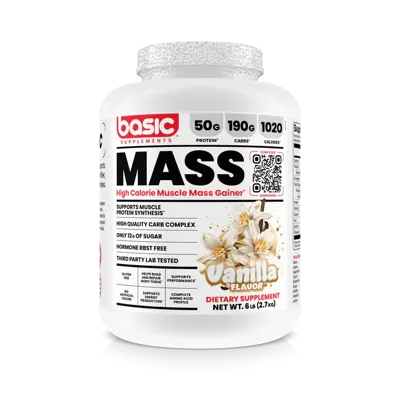 Basic Supplements Basic Mass 6lb, Vanilla