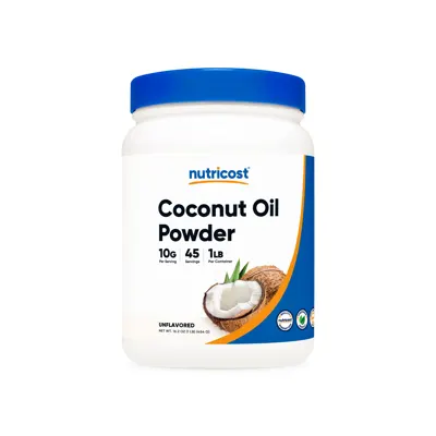 Nutricost Coconut Oil Powder - 1 lb