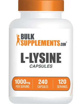L-Lysine HCl Capsules - Capsule / 240 Capsules - 1000mg