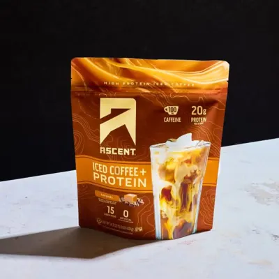 Caramel Iced Coffee With Protein - 15 Serving Bag / EA