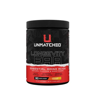 Unmatched Nutrition Longevity EAA Orange Mango - 30 Servings