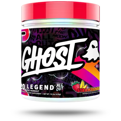Ghost Legend® All Out | Strawbango™ - 20 Servings