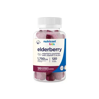 Nutricost Kids Elderberry Gummies