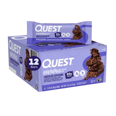 Simply Good Foods Quest Overload Protein Bars 12 Pack