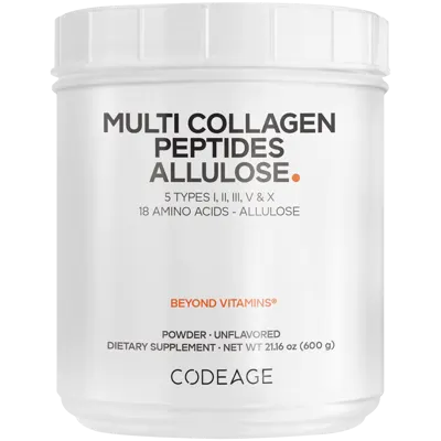 Codeage Multi Collagen Peptides Allulose Powder