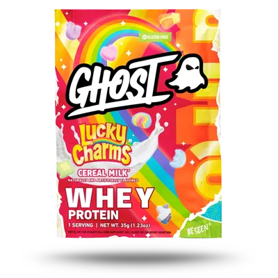 Ghost® Whey Packet x Lucky Charms™ | Lucky Charms™ Cereal Milk® - 1 Sample Packet