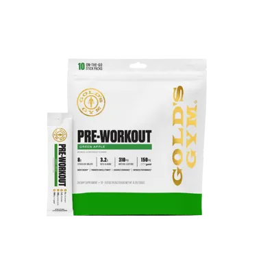 Gold's Gym Pre-Workout Stick Packs