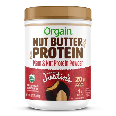 Nut Butter Protein Powder - Dark Chocolate Peanut Butter - 1.17 lb container