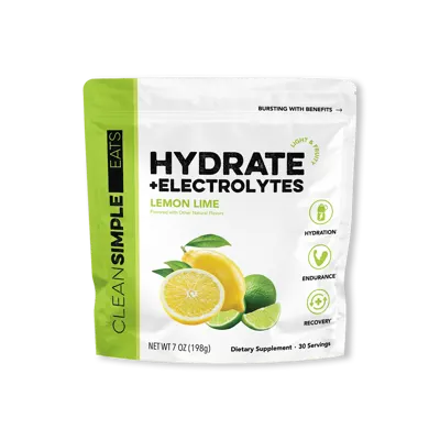 Hydrate + Electrolytes: Lemon Lime (30 Serving Bag)